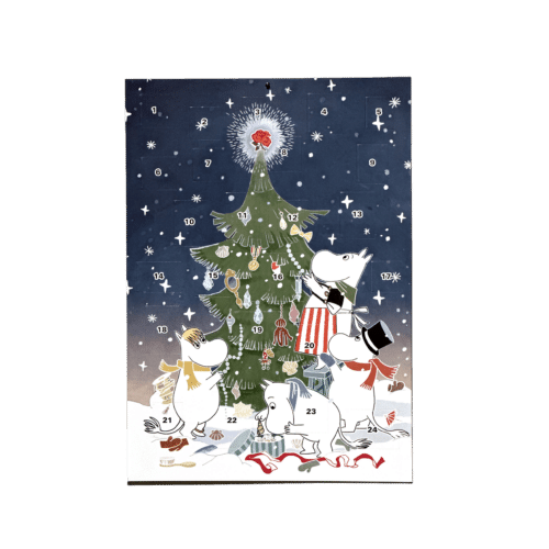 Jóladagatal Múmín og UNICEF